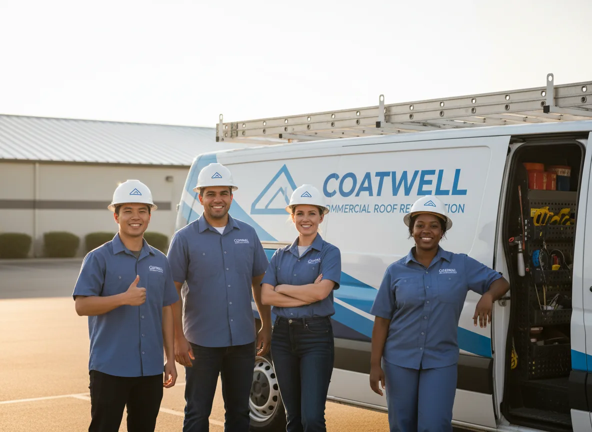 Commercial roof coating company in Mount Vernon, TX